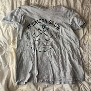 walton beach florida flishing short sleeve t